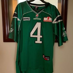 Official CFL Saskatchewan Roughriders Durant Jersey